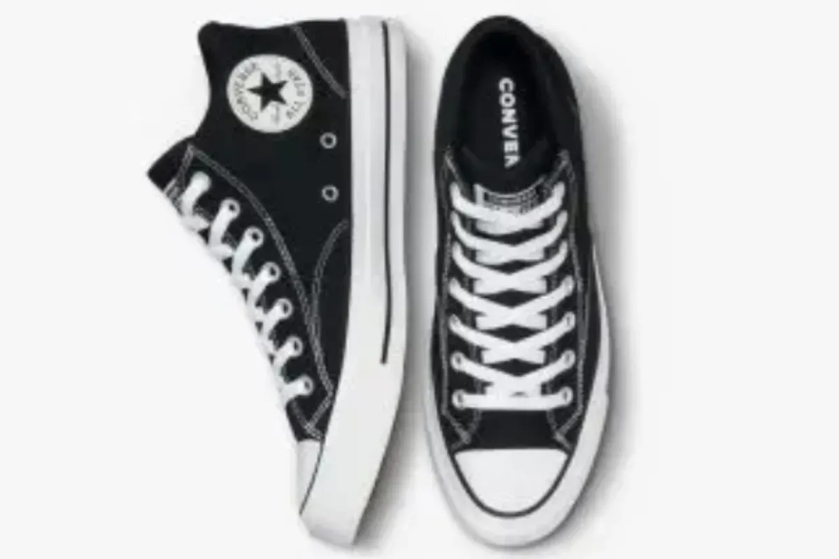 Ilustrasi cara membedakan sepatu Converse asli atau palsu. (Sumber: Converse Indonesia)