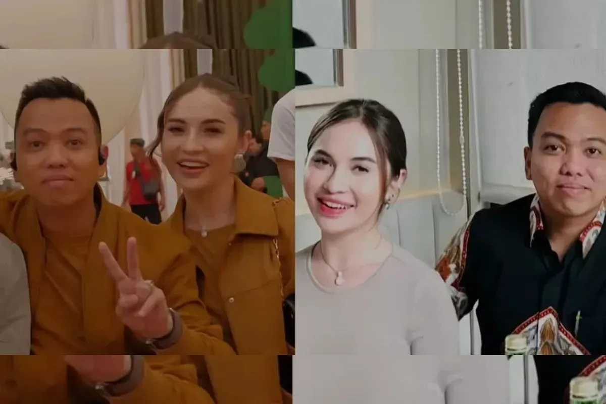 Potret kebersamaan Elina Joerg dengan Aan Story. (Sumber: TikTok.com/netizenadilindone)