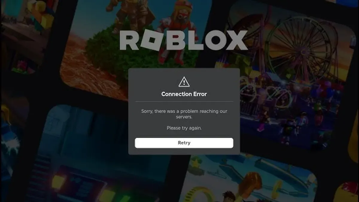 Ilustrasi. Roblox error (Sumber: YouTube/ WaffleTrades)