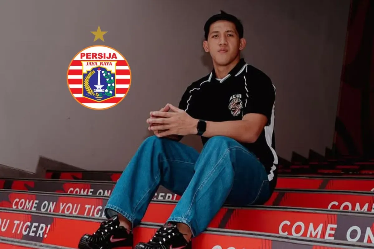 Striker baru Persija Jakarta, Eksel Runtukahu optimis bersama klub barunya, usung target juara Liga 1 2025/2026. (Sumber: Instagram/@persija)