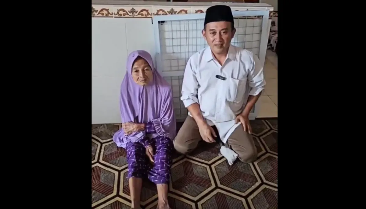 Fakta viral anak Sidoarjo buang ibu ke panti jompo. (Sumber: X/@Heraloebss)