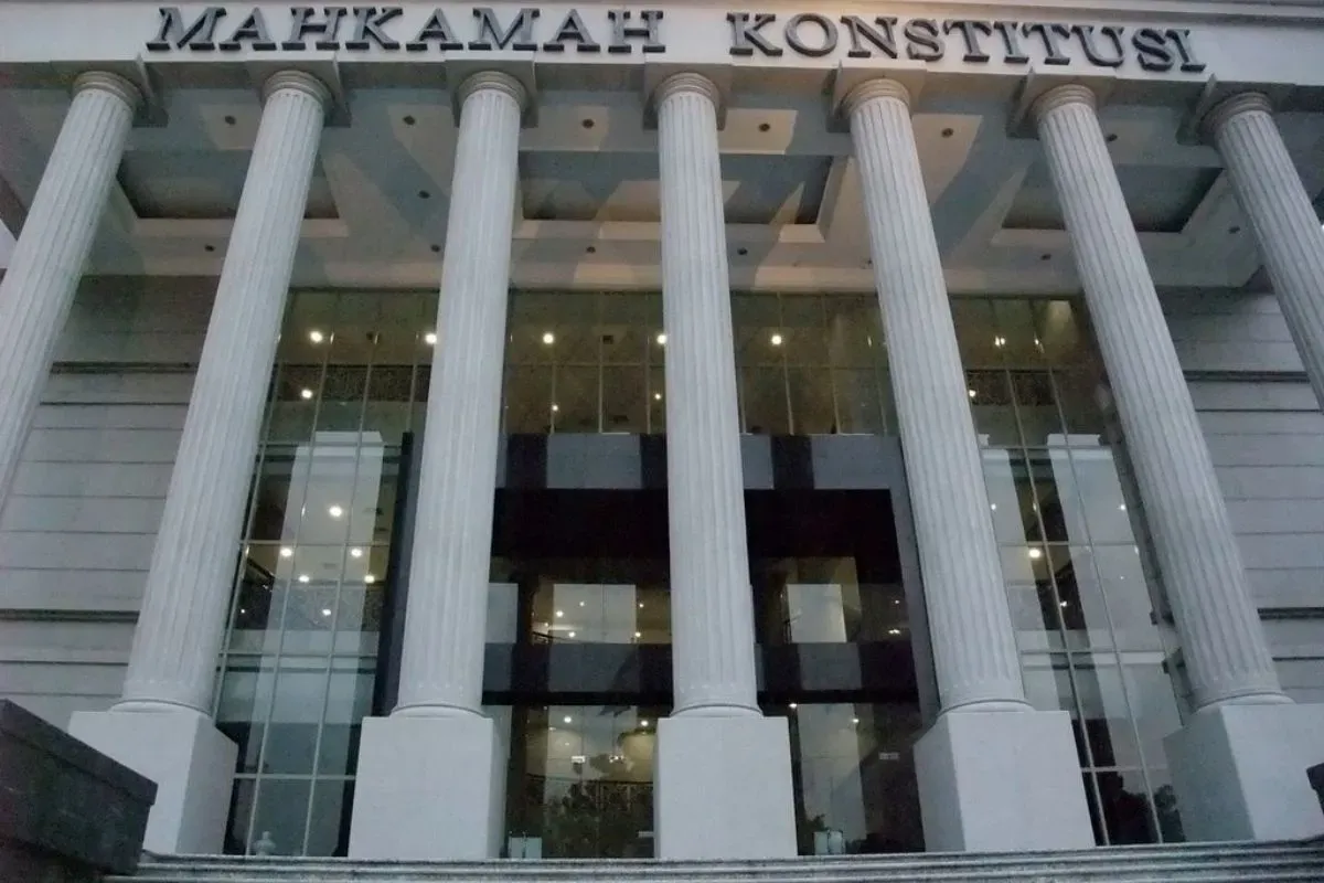 Potret gedung Mahkamah Konstitusi (MK). (Sumber: Ist.)