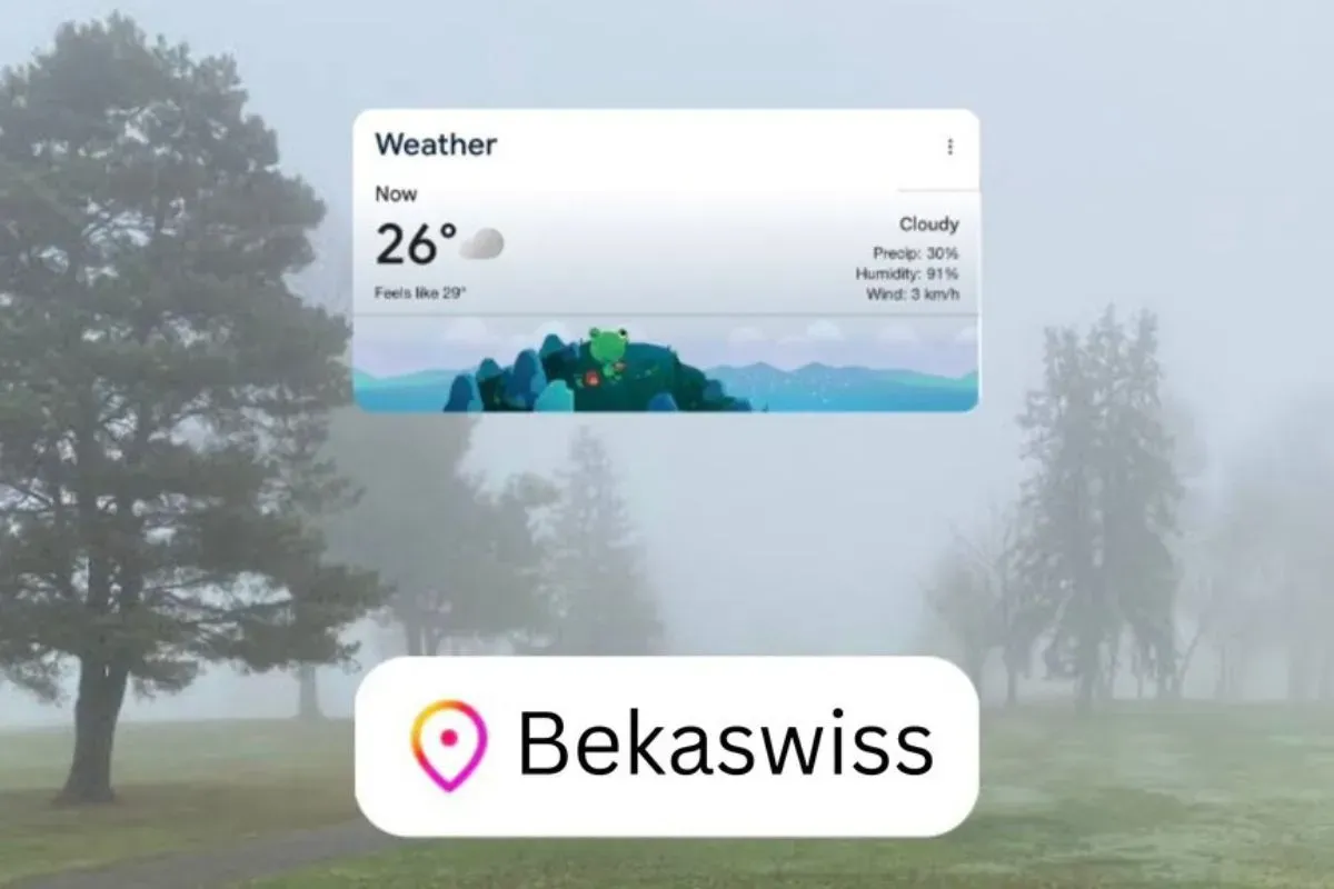 Viral unggahan fenomena alam yang menjadikan Bekasi berkabut sehingga dijuluki 'Bekaswiss'. (Sumber: X/@txtdrbekasi)