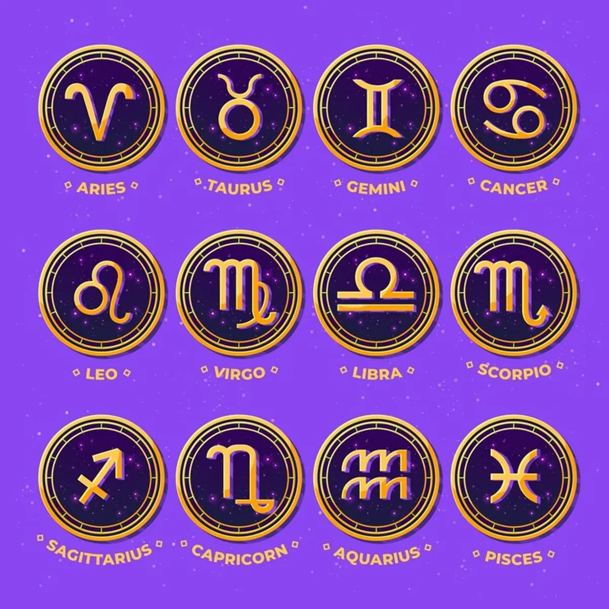 Ramalan zodiak hari ini untuk keuangan dan asmara. (Sumber: Freepik)