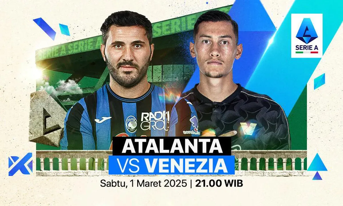 Info live streaming Atalanta vs Venezia. (Sumber: Vidio)