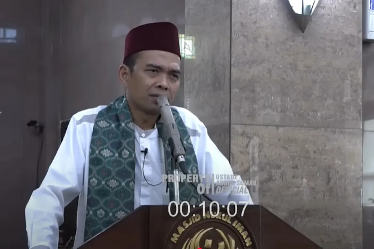 Ustadz Abdul Somad menjelaskan hikmah di balik sabar dalam menghadapi ujian. (Sumber: Tangkap Layar YouTube/Ustadz Abdul Somad Official)