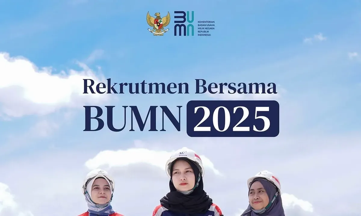 Forum Human Capital Indonesia (FHCI) membuka Rekrutmen Bersama BUMN (RBB) di awal Maret 2025 mendatang. (Sumber: Instagram @kementerianbumn)