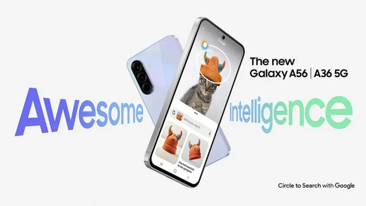 Samsung Galaxy A56 baru saja dirilis secara global dengan desain elegan dan berbagai fitur canggih. (Sumber: Samsung Newsroom Indonesia)