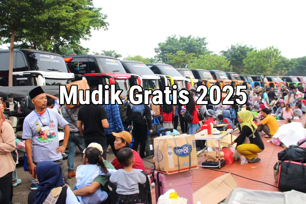 Ilustrasi mudik gratis 2025. (Sumber: Poskota/Dzikri)