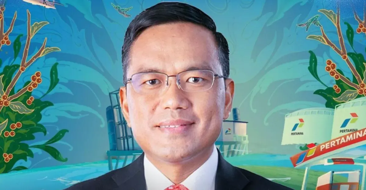 Dirut PT Pertamina Persero, Simon Aloysius Mantiri. (Sumber: Instagram/@pertamina)