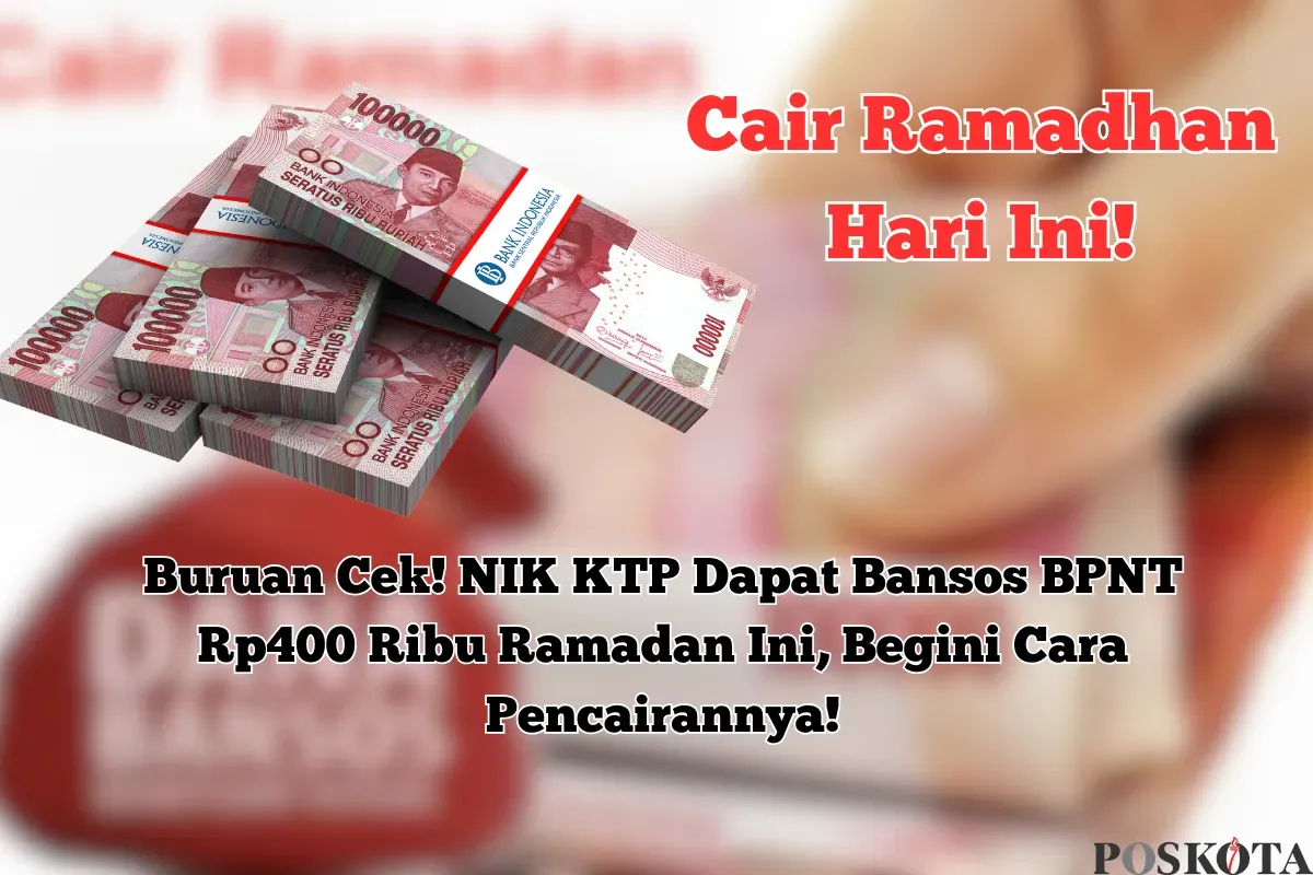 Dana BPNT 2025 sebesar Rp400.000 per dua bulan siap membantu meringankan beban ekonomi keluarga. Cek di sini! (Sumber: Poskota/Yusuf Sidiq)