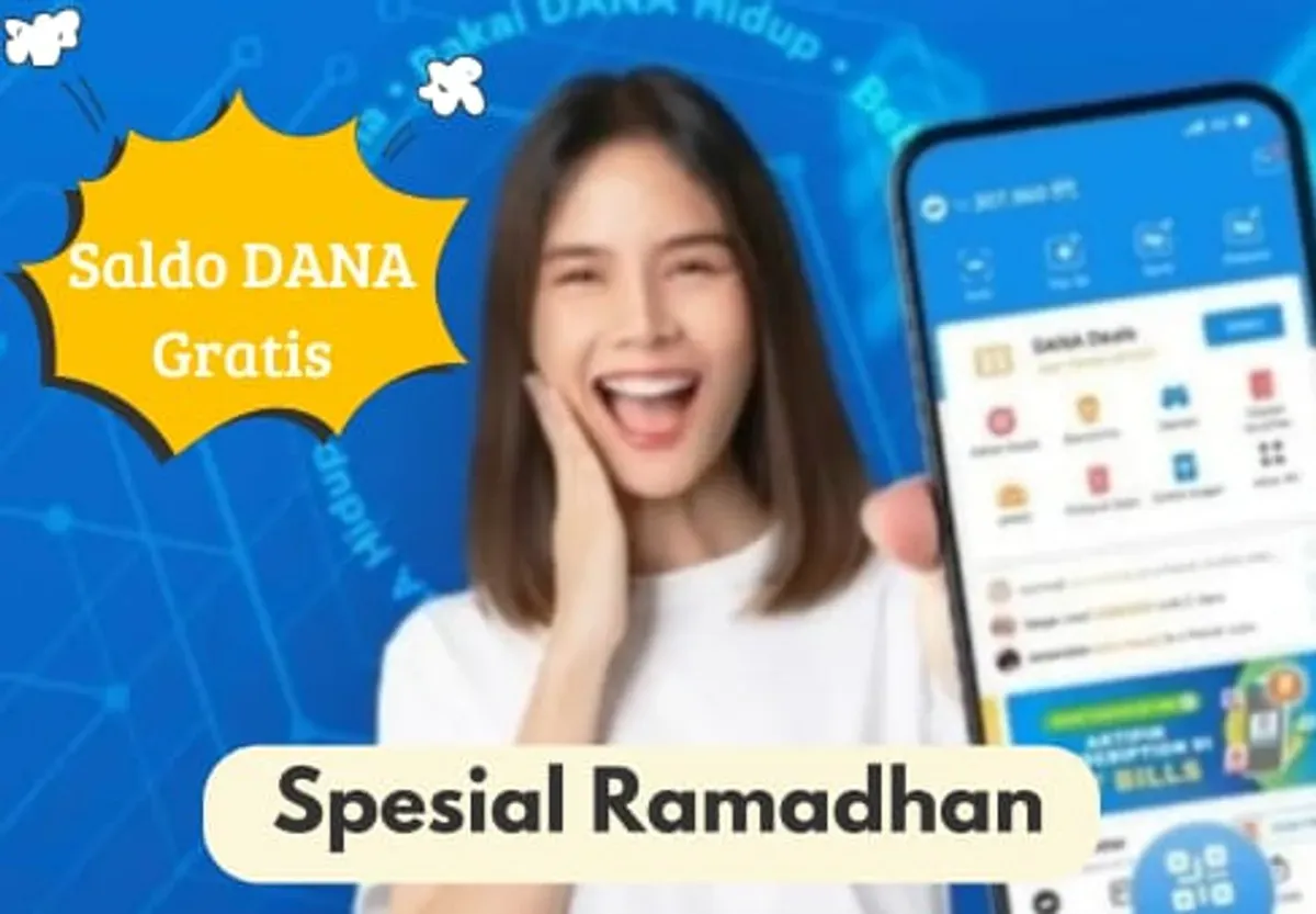 Saldo DANA gratis dari link DANA kaget hari ini Minggu, 9 Maret 2025. (Sumber: Poskota/Risti Ayu Wulansari)