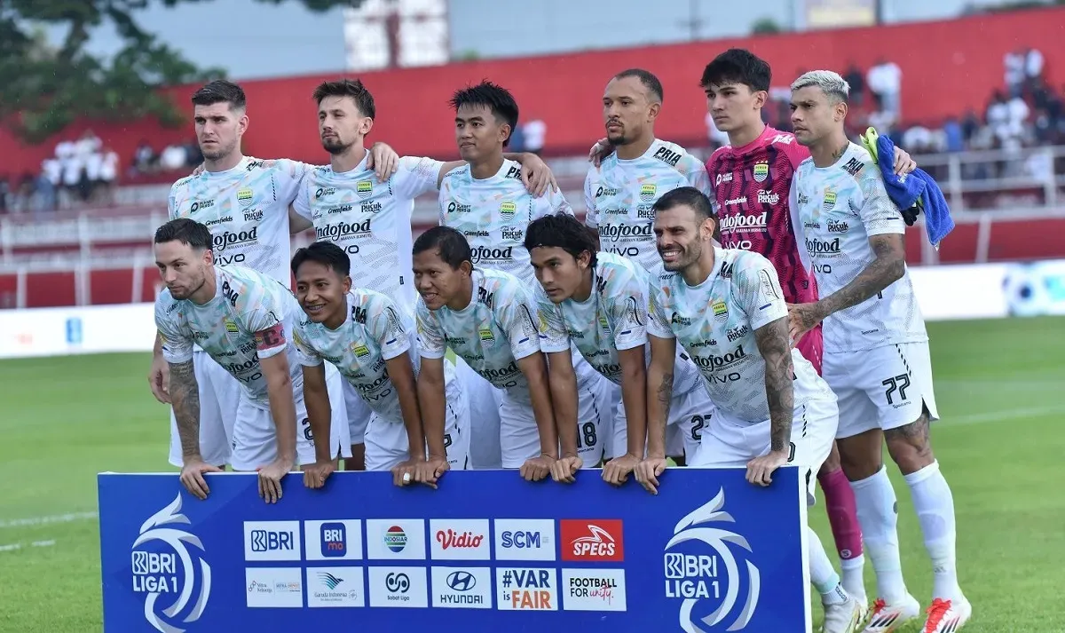 Skuad Persib siap tempur hadapi Persik Kediri di pekan 26 Liga 1 2024-25. (Foto: persib.co.id)