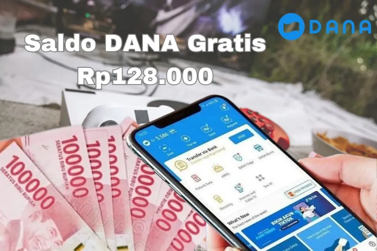 Saldo DANA Gratis Rp128.000 berhasil Anda klaim dari aplikasi penghasil uang Google Opinion Rewards, cek caranya di sini. (Sumber: Poskota/Syania Nurul Lita Baikuni)