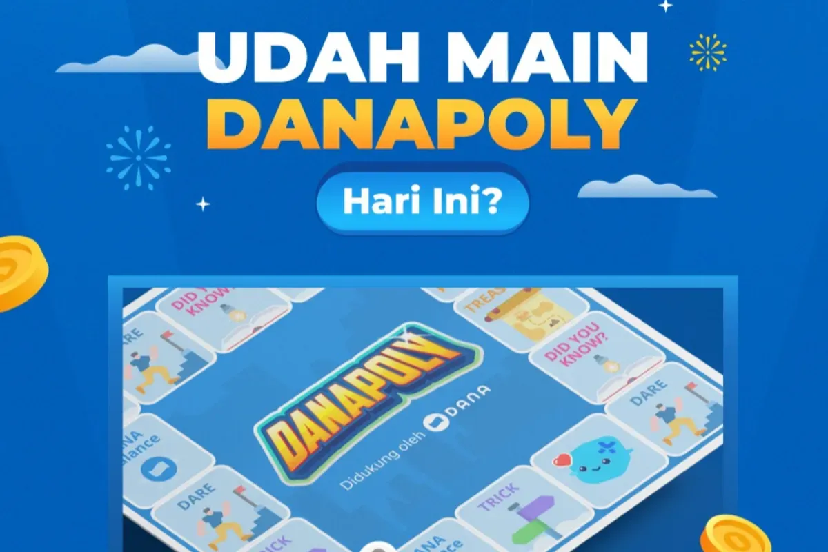 Game penghasil uang dari aplikasi DANA. (Sumber: Facebook/DANA)