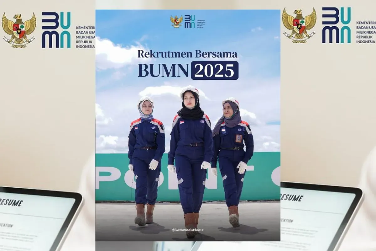 Persiapkan dirimu menghadapi Seleksi Rekrutmen Bersama BUMN 2025 dengan tips dan strategi terbaik. (Sumber: Instagram/kementrianbumn)