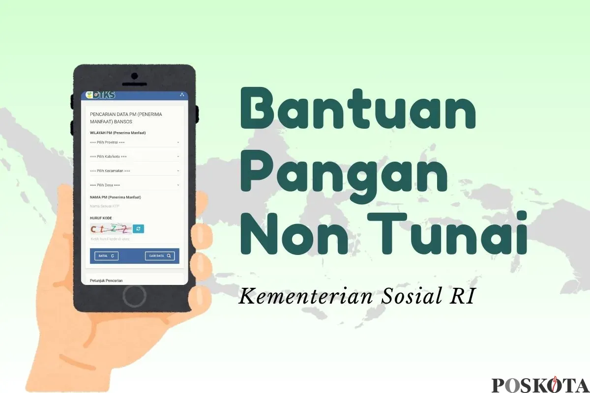 Informasi pengecekan NIK KTP penerima bansos BPNT 2025. (Sumber: Poskota/Della Amelia)