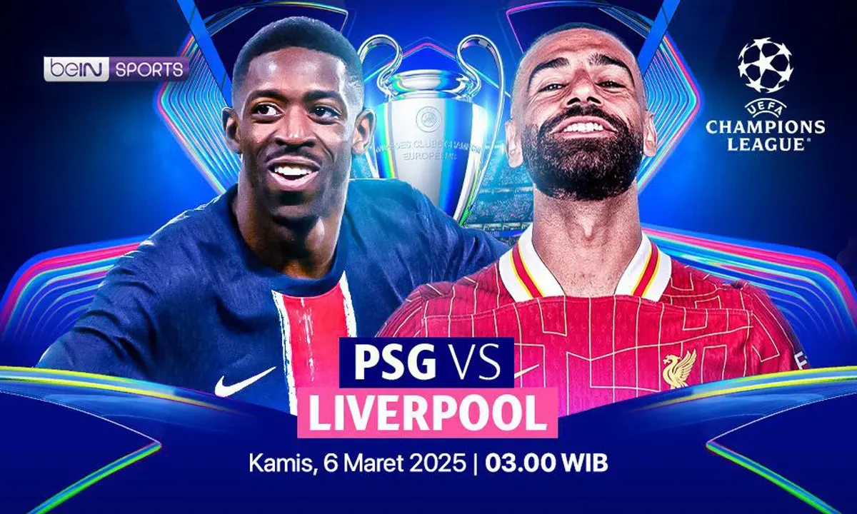 Link live streaming PSG vs Liverpool. (Sumber: Vidio)