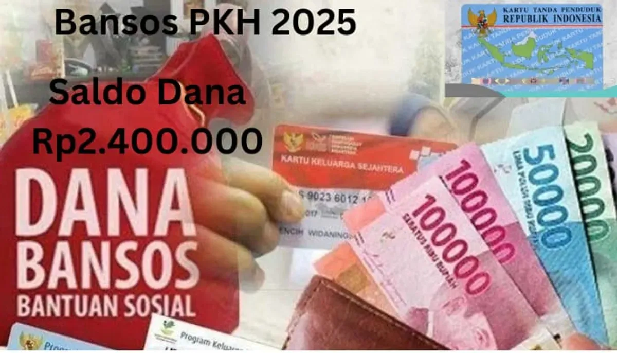 NIK e-KTP kamu yang lolos di DTSEN berhak terima saldo dana Rp2.400.000 dari bansos PKH 2025. (Sumber: Poskota/Gabriel Omar Batistuta)