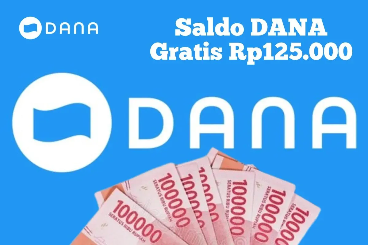 Cara klaim saldo DANA Gratis Rp125.000 melalui tautan khusus langsung masuk dompet elektronik. (Sumber: Poskota/Syania Nurul Lita Baikuni)