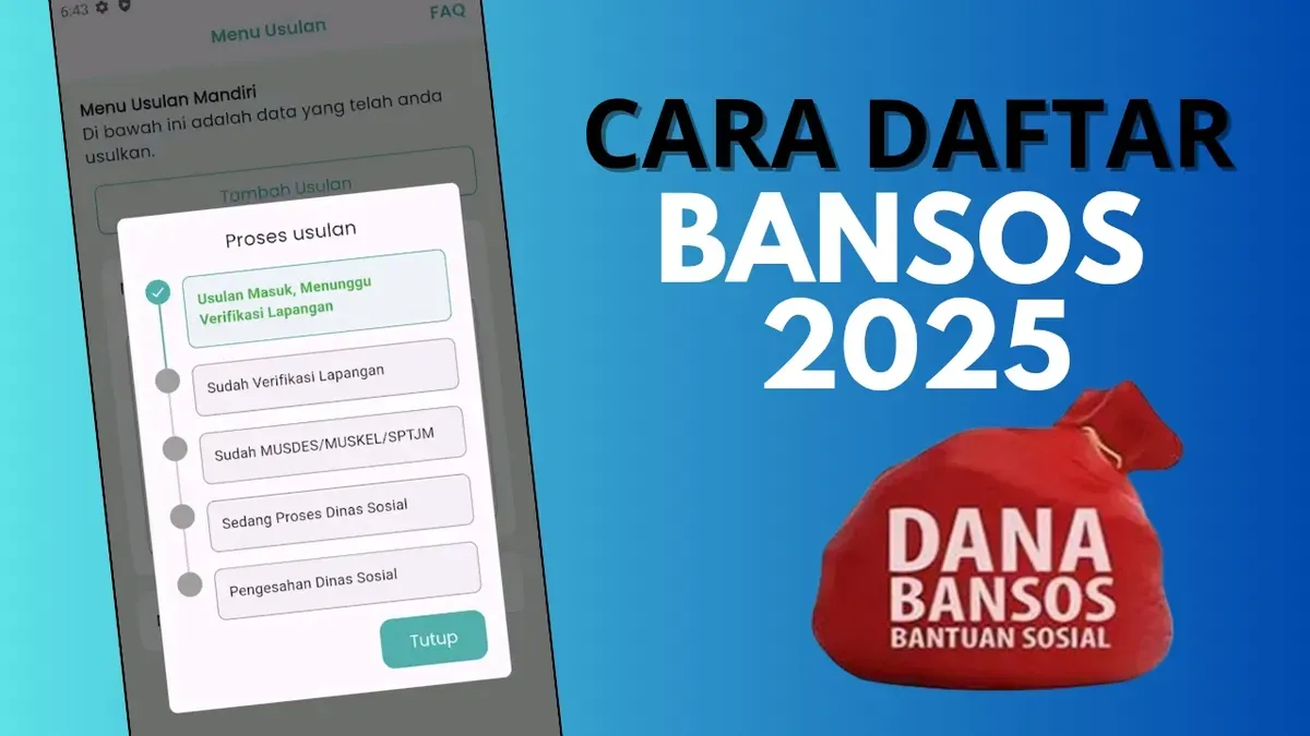 Mudah, cara daftar Bansos PKH dan BPNT 2025 lewat HP untuk membantu Anda mendapatkan bantuan sosial dengan cepat serta praktis. (Sumber: Poskota/Neni Nuraeni/Play Store)