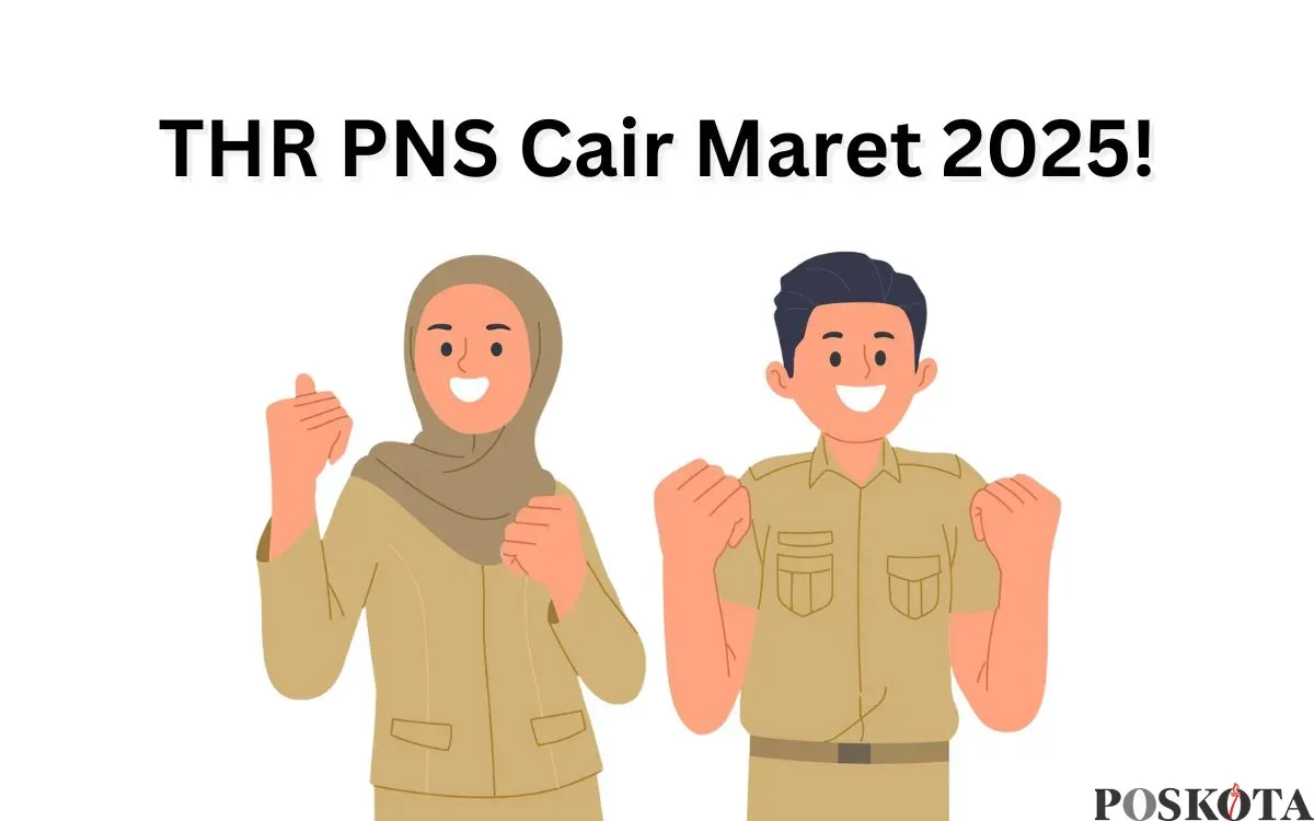 Ilustrasi pencairan THR PNS 2025 (Sumber: Poskota/Faiz)