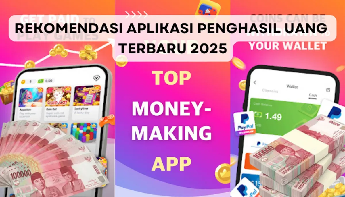 Simak 5 aplikasi penghasil uang dan saldo DANA gratis terbaik yang terbukti membayar dan langsung cair ke dompet elektronik. (Sumber: GooglePlay)