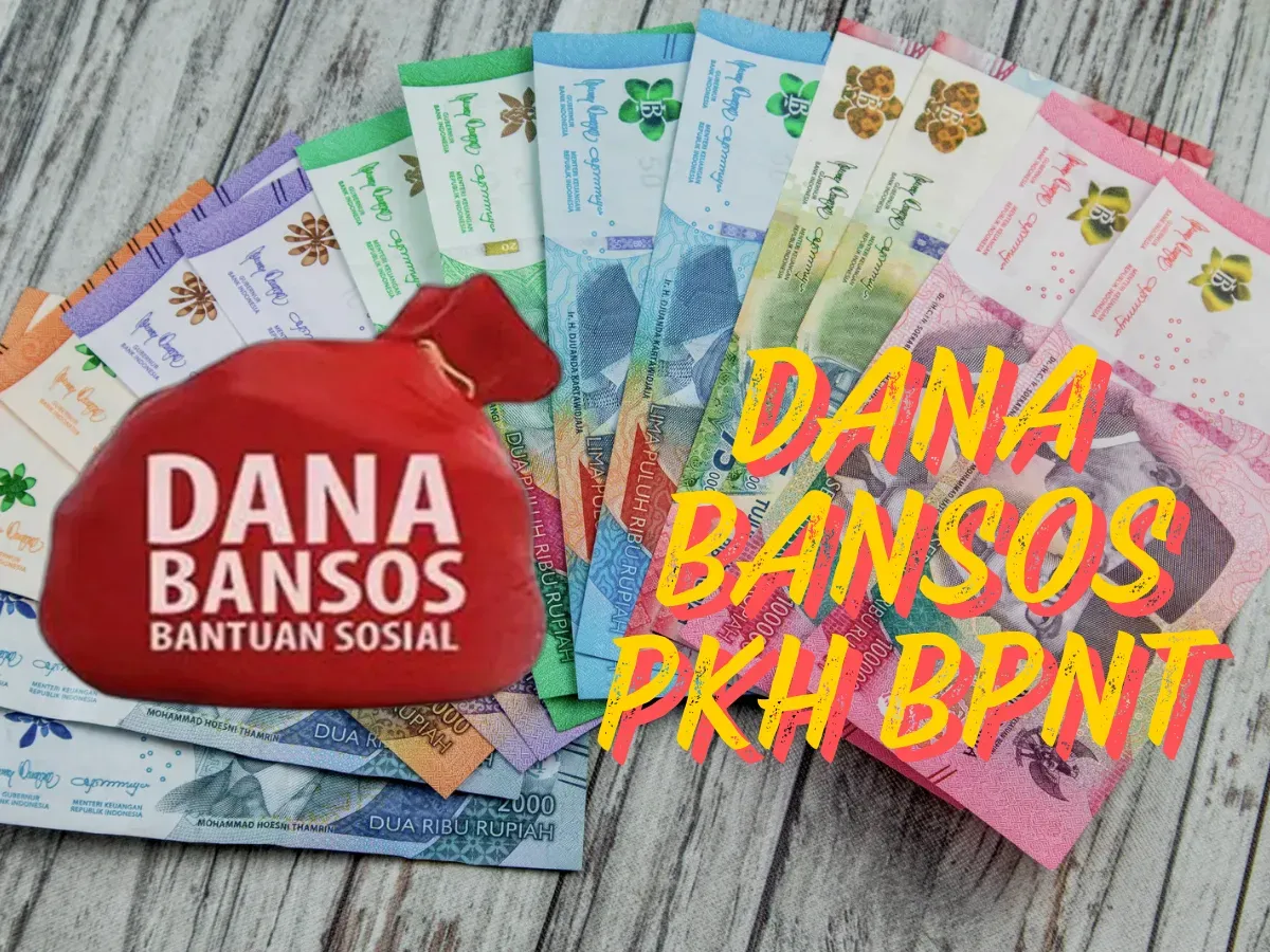 Dana bansos PKH BPNT tahap 2 cair untuk KPM terdaftar di DTSEN. (Sumber: Poskota/Canva edited Huriyyatul Wardah)