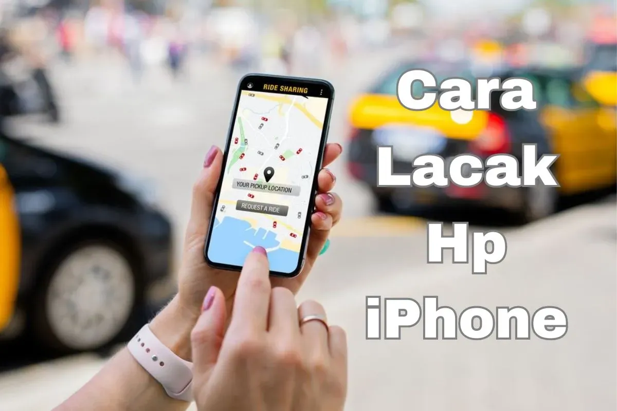 Cara melacak lokasi Hp iPhone yang hilang. (Sumber: Poskota/Syania Nurul Lita Baikuni)