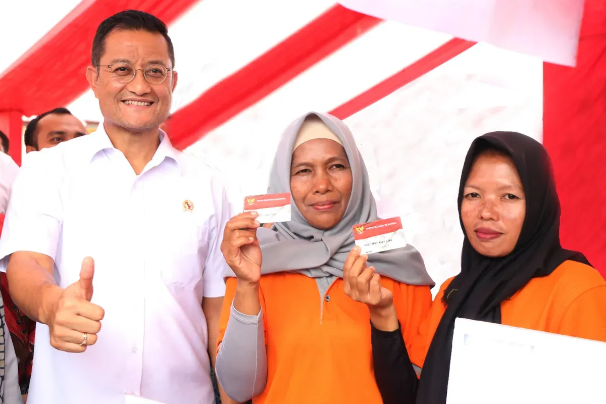 Bansos BPNT Rp600.000 Dicairkan untuk Pemilik NIK e-KTP terdaftar (Sumber: Dok/kemensos.go.id)