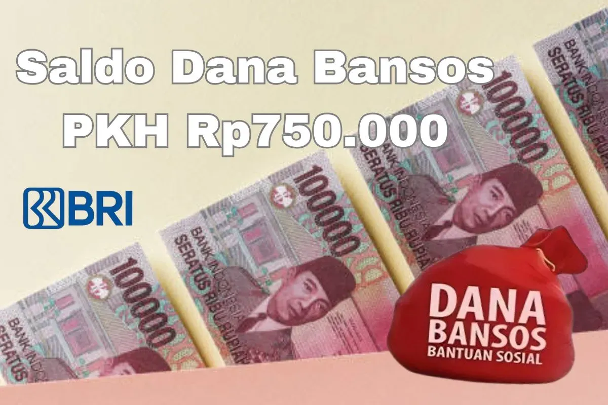 Saldo dana bansos Rp750.000 dari PKH tahap satu telah berhasil cair melalui rekening BRI KPM kategori ini. (Sumber: Poskota/Syania Nurul Lita Baikuni)