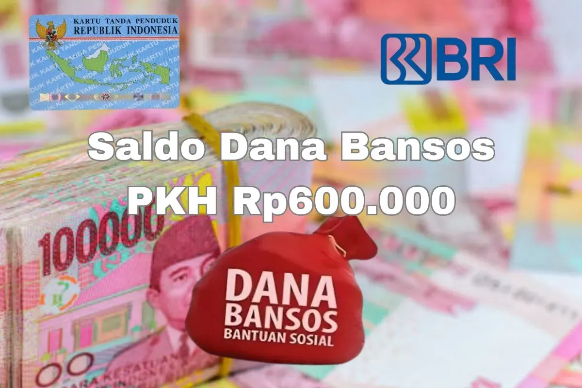 NIK e-KTP Anda telah tervalidasi by system berhak terima saldo dana Rp600.000 dari bansos PKH tahap satu 2025 via Bank BRI. (Sumber: Poskota/Syania Nurul Lita Baikuni)