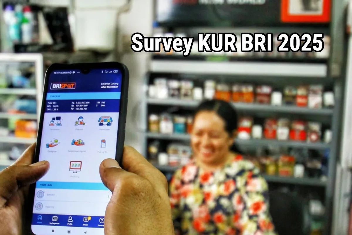 Ilustrasi survey KUR BRI 2025. (Sumber: BRI)