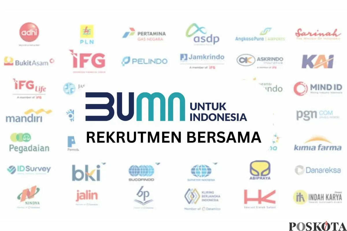 Berikut ini jadwal alur pendaftaran Rekrutmen Bersama BUMN 2025, cek persyaratan dan cara daftarnya. (Sumber: Poskota/Faiz)