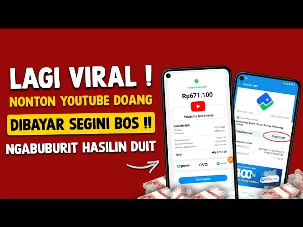 Nonton video bisa dapat uang di tahun 2025 (Sumber: Tangkapan Layar/BANG GAPTEK ID)