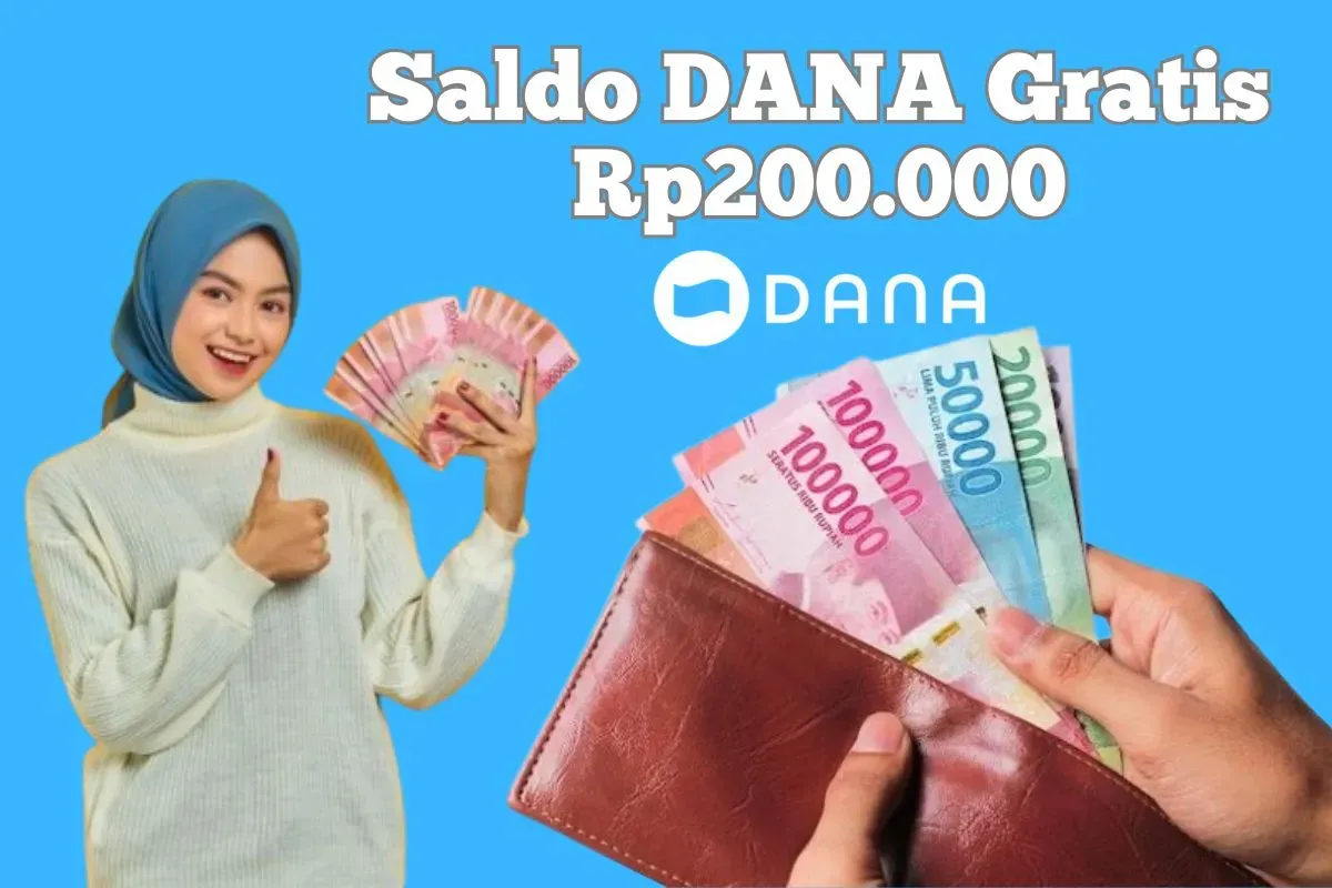 Kumpulkan poin lalu tukar menjadi saldo DANA Gratis Rp200.000 di aplikasi penghasil uang masuk dompet elektronik. (Sumber: Poskota/Syania Nurul Lita Baikuni)