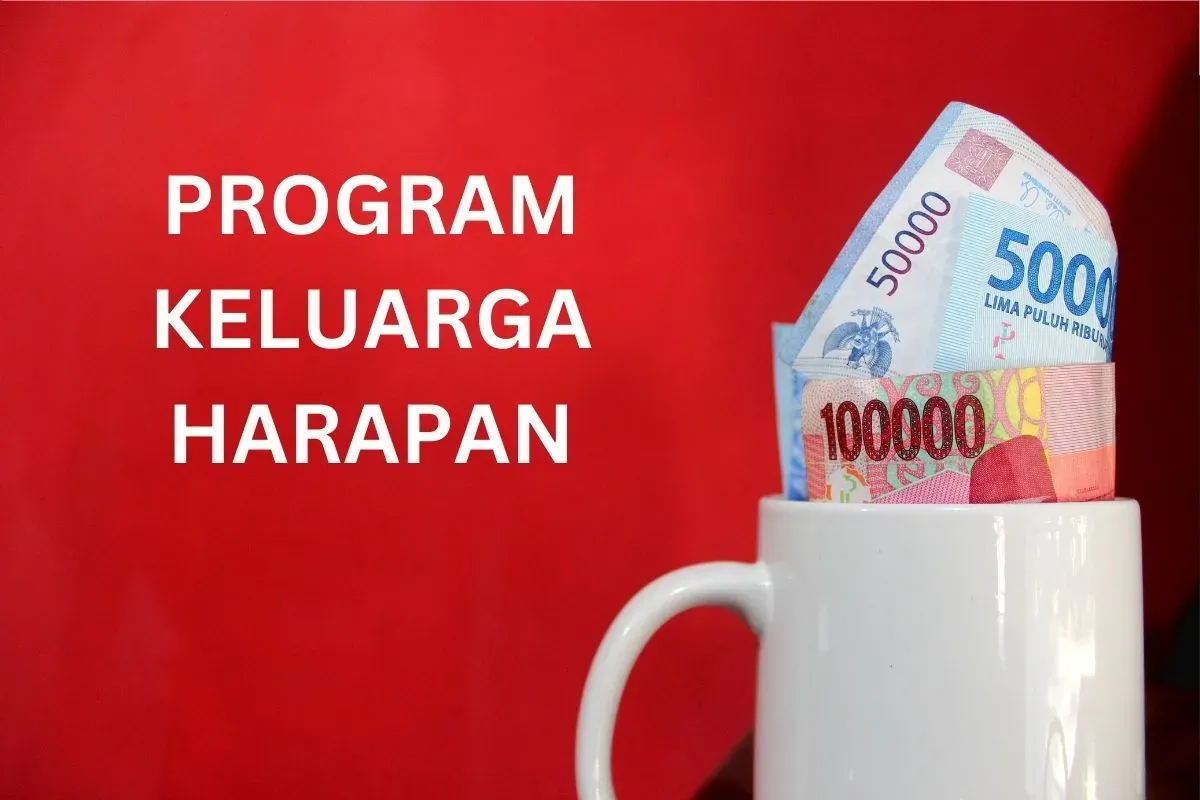 Pencairan dana bantuan sosial Program Keluarga Harapan. (Sumber: Canva)