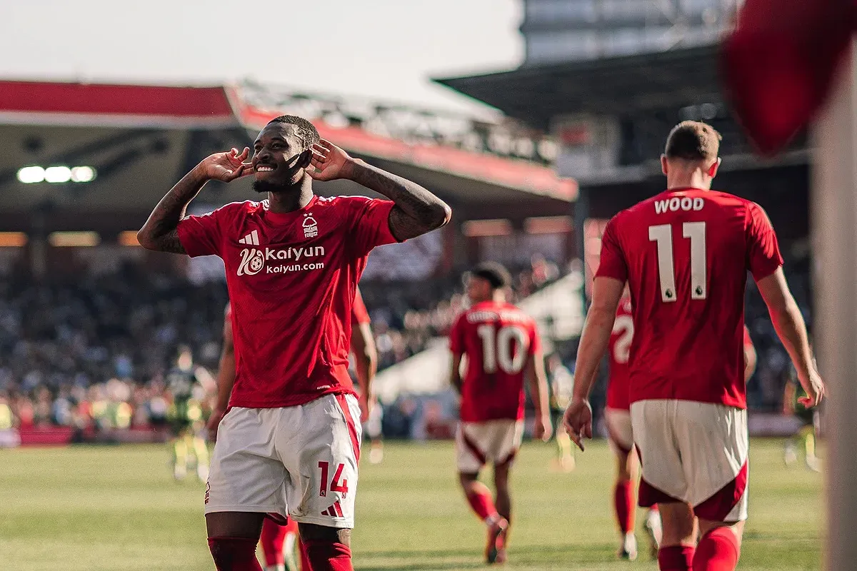 Hasil pertandingan Nottingham Forest vs Manchester City dimenangkan tuan rumah lewat gol Callum Hudson-Odoi. (Sumber: Instagram @officialnffc)