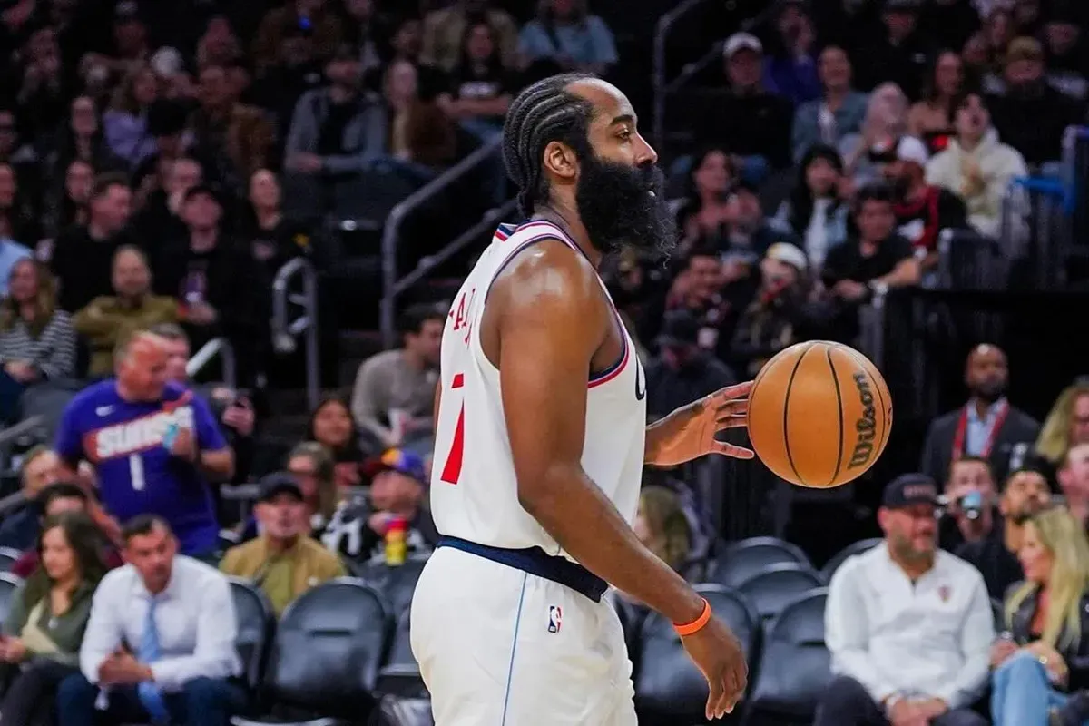 James Harden jadi bintang kemenangan LA Clippers atas New York Knicks. (Sumber: Instagram @laclippers)