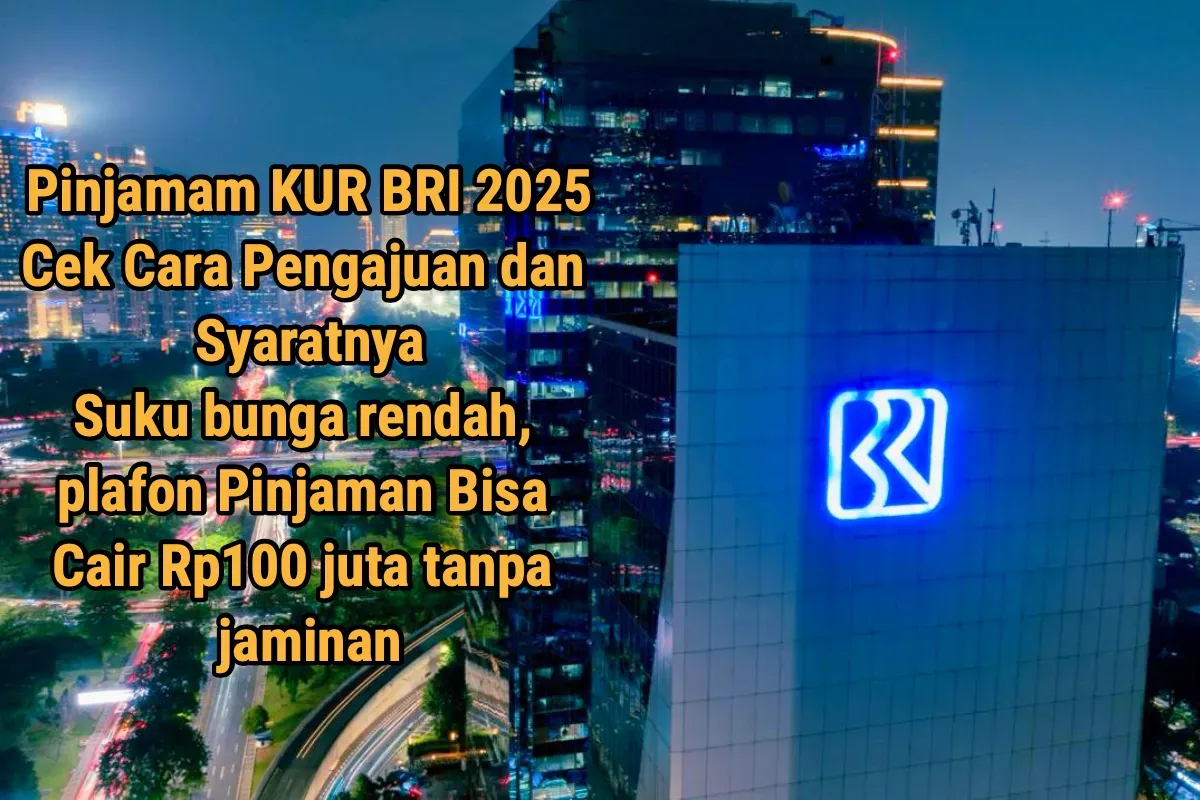 Ilustrasi pinjaman KUR BRI 2025. (Sumber: Poskota/Dzikri)