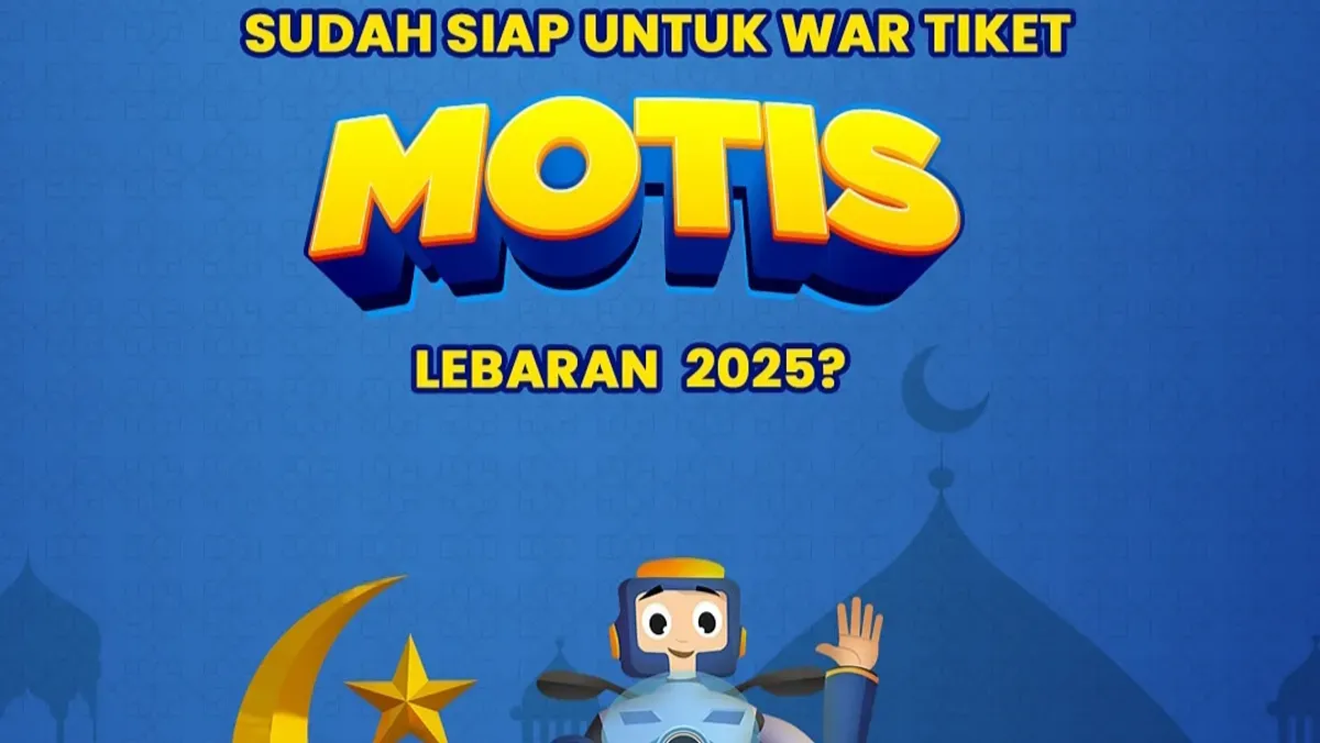 Poster program Motis mudik lebaran 2025 yang diadakan ditjen perkeretaapian. (Sumber: Instagram/@motis.djka)