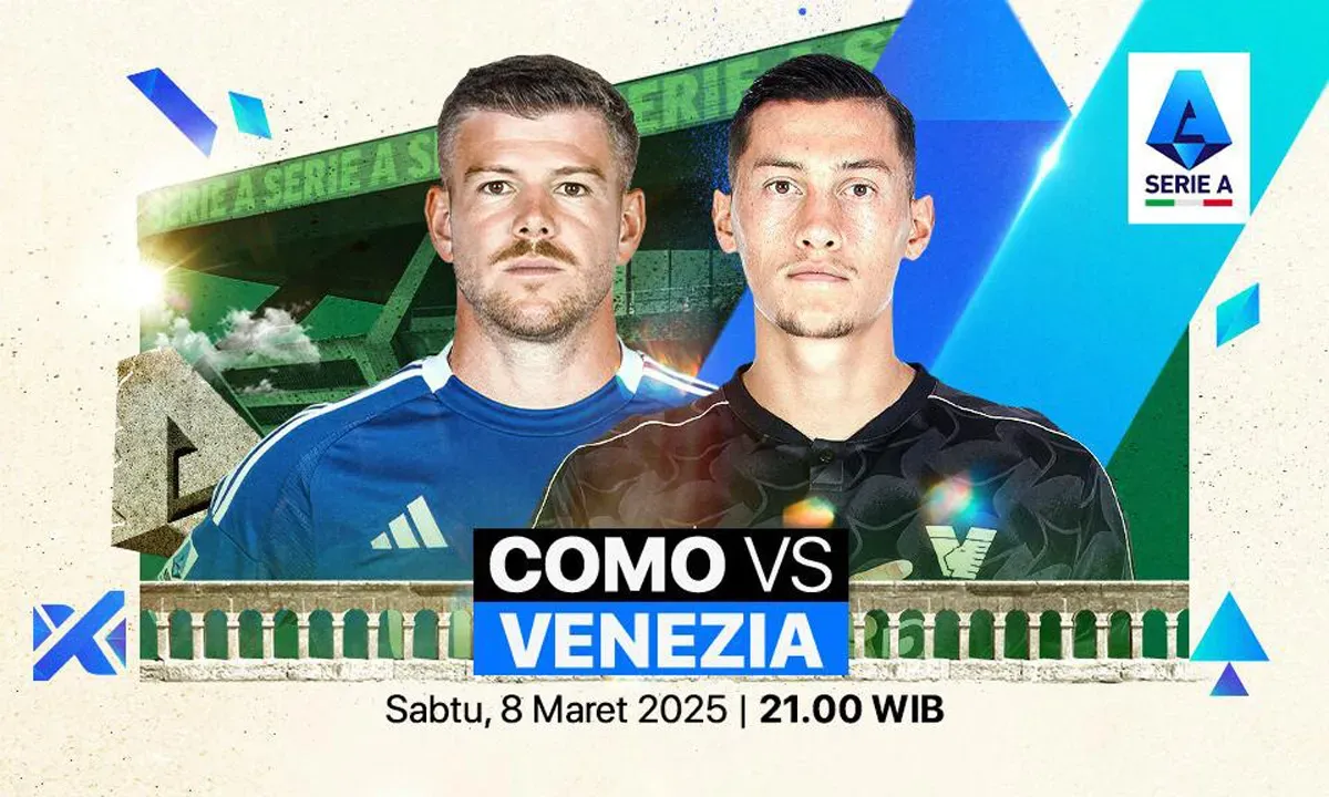 Link live streaming Como vs Venezia. (Sumber: Vidio)