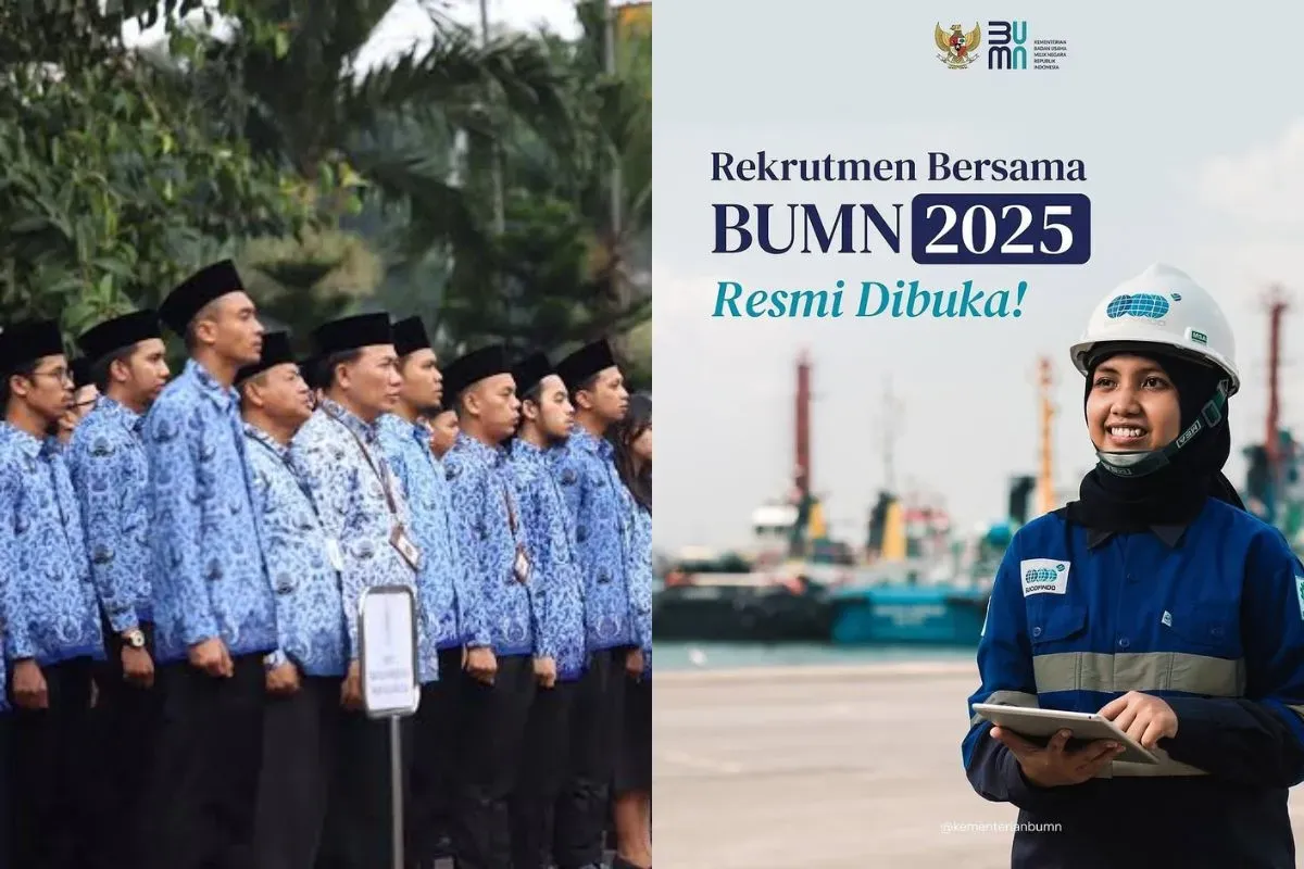 CPNS 2025 diundur, masyarakat bisa lamar kerja di Rekrutmen Bersam BUMN (RBB) sudah buka sejak kemarin. (Sumber: Istimewa)