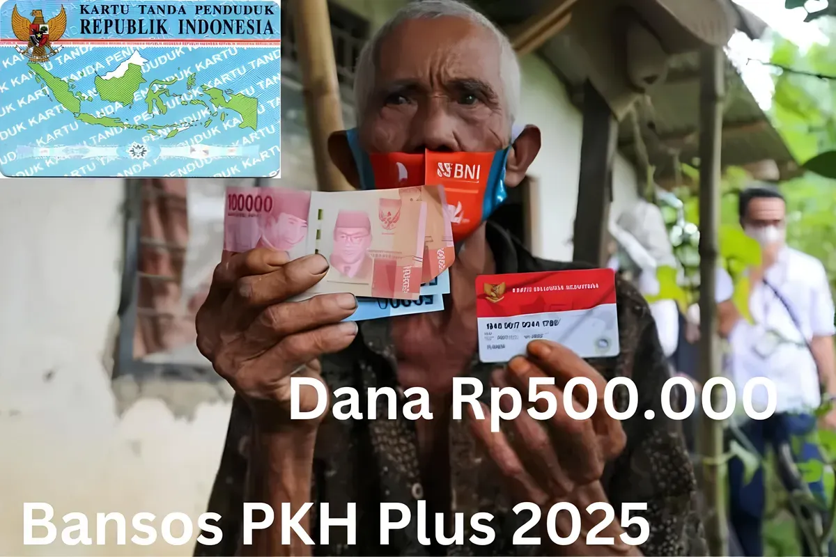 Dana Rp500.000 dari bansos PKH Plus 2025 cair ke NIK e-KTP penerima yang terpilih di wilayah ini. (Sumber: Poskota/Gabriel Omar Batistuta)