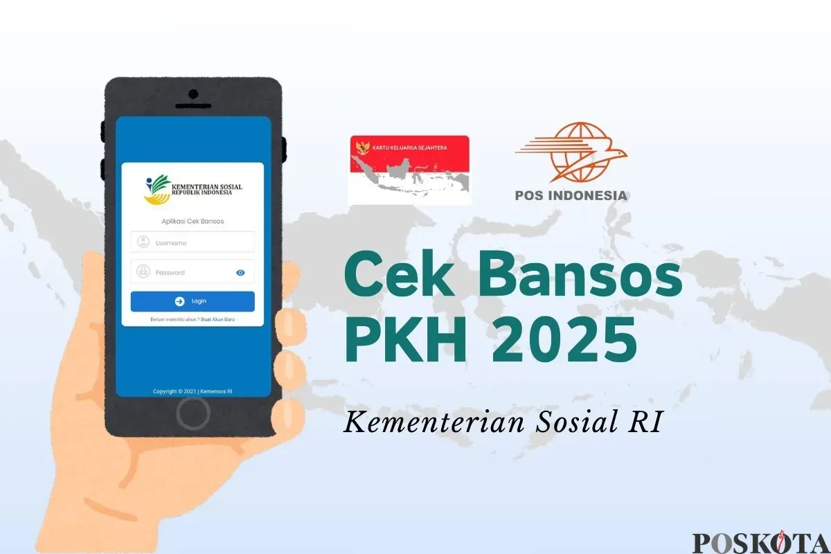 Informasi cara cek bansos PKH 2025 lewat aplikasi. (Sumber: Poskota/Della Amelia)