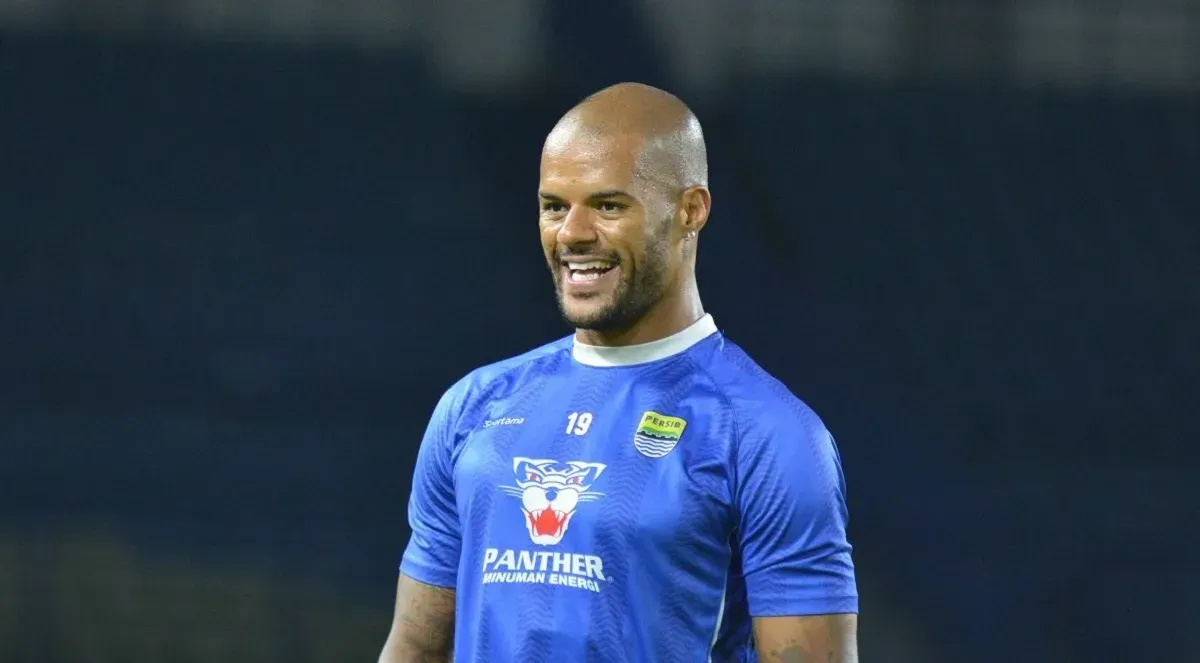 Bomber Persib, David da Silva siap tempur hadapi Semen Padang, di pekan ke-27 Liga 1 2024-25. (Foto: persib.co.id)