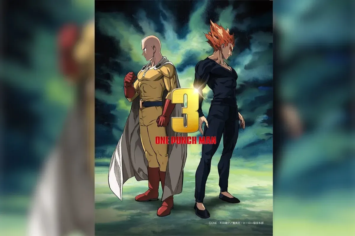 Trailer tambahan One Punch Man Season 3 akan dirilis di AnimeJapan 2025. (Sumber: Pinterest)