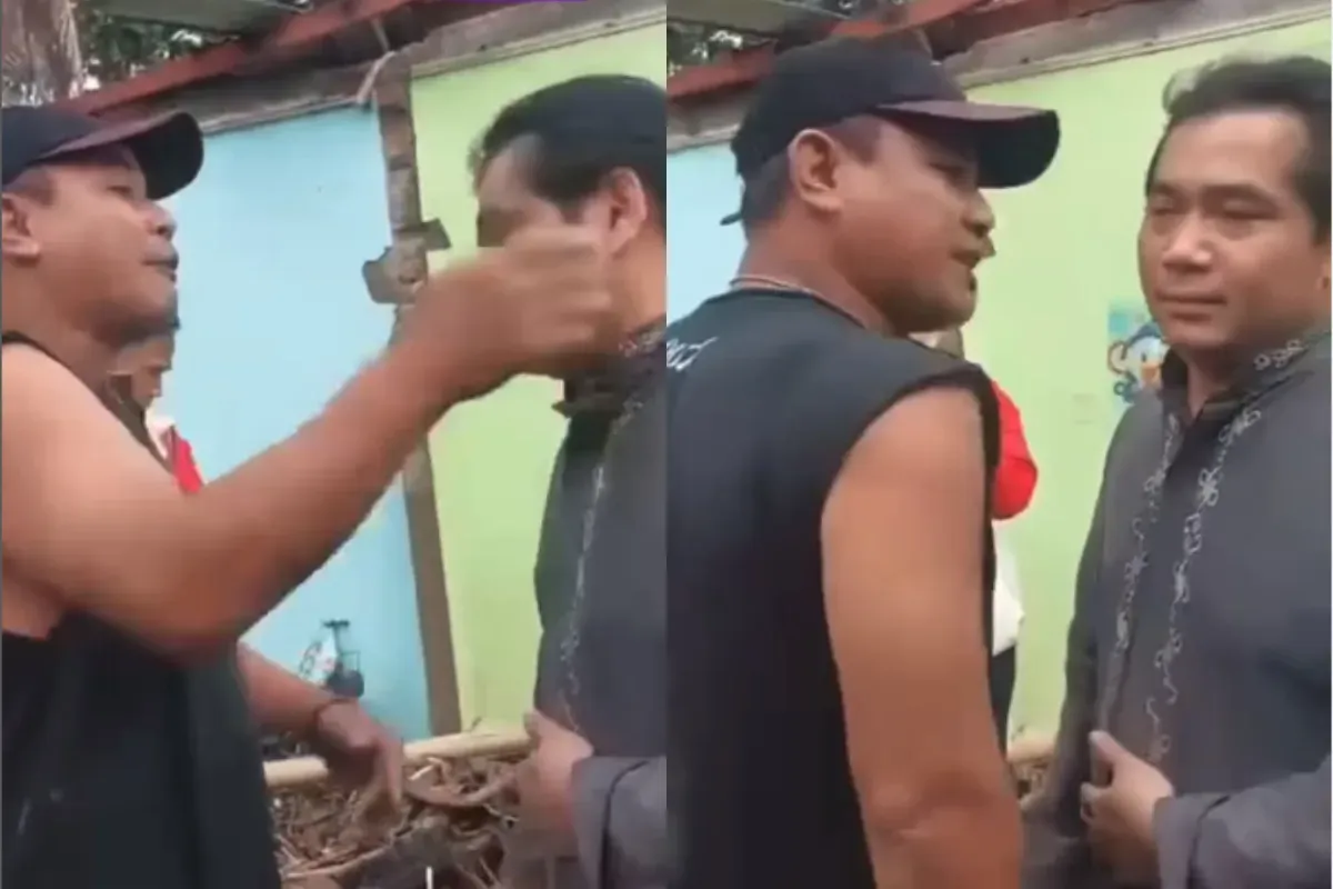 Momen warga geram dengan seorang pria yang dinilai tidak peduli istri dan anaknya tewas menjadi korban banjir di Sukabumi. (Sumber: Tangkap Layar Instagram/@funnelmedia)