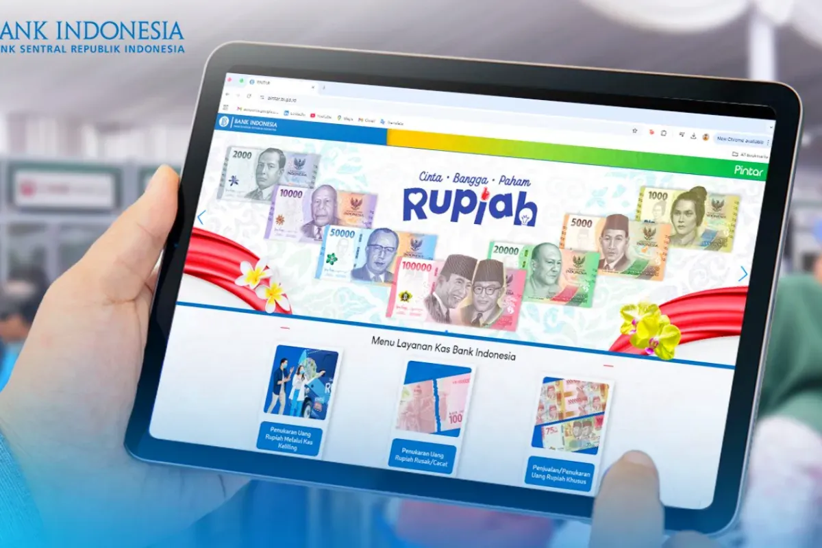 Ilustrasi laman pintar.bi.go.id. (Sumber: Bank Indonesia (BI))