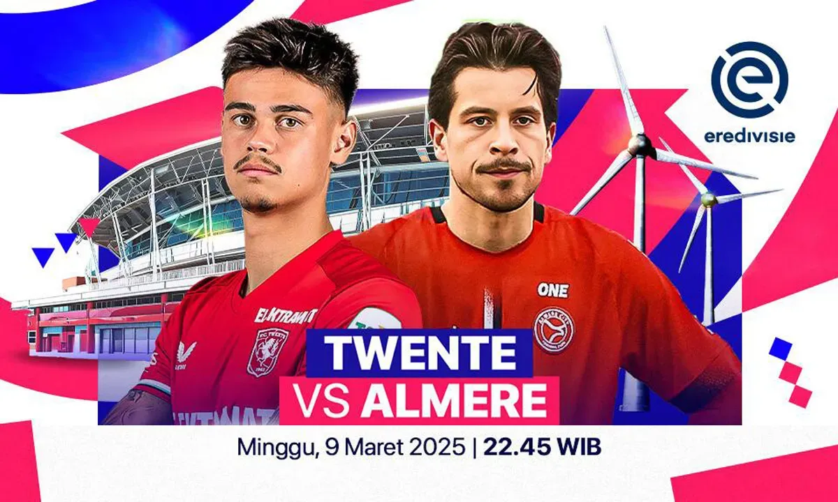 Link live streaming FC Twente vs Almere City. (Sumber: Vidio)